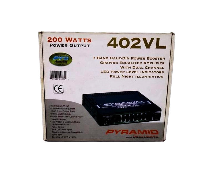 PYRAMID Equalizer Car 402VL
