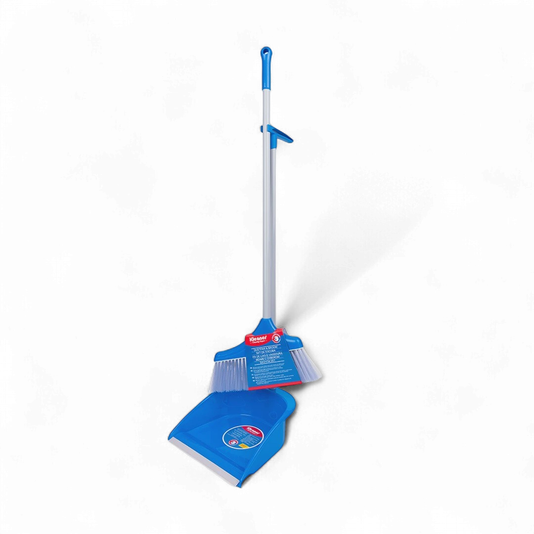 KLEANER Dust Pan & Broom Long Handle GSC001