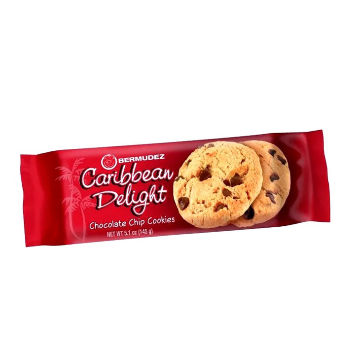 BERMUDEZ Caribbean Delight Chocolate Chip Cookies 145G 5.1OZ