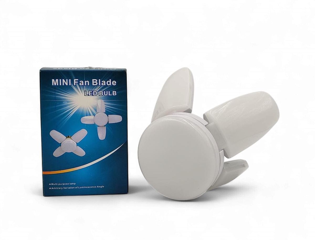 Bulb LED Fan Blade 30W Mini 6500K 85-265V J.f.n.v