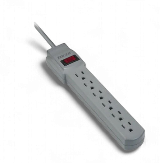 FORZA Power Strip Surge FSP-601UL 1875W 90 Joules 110V