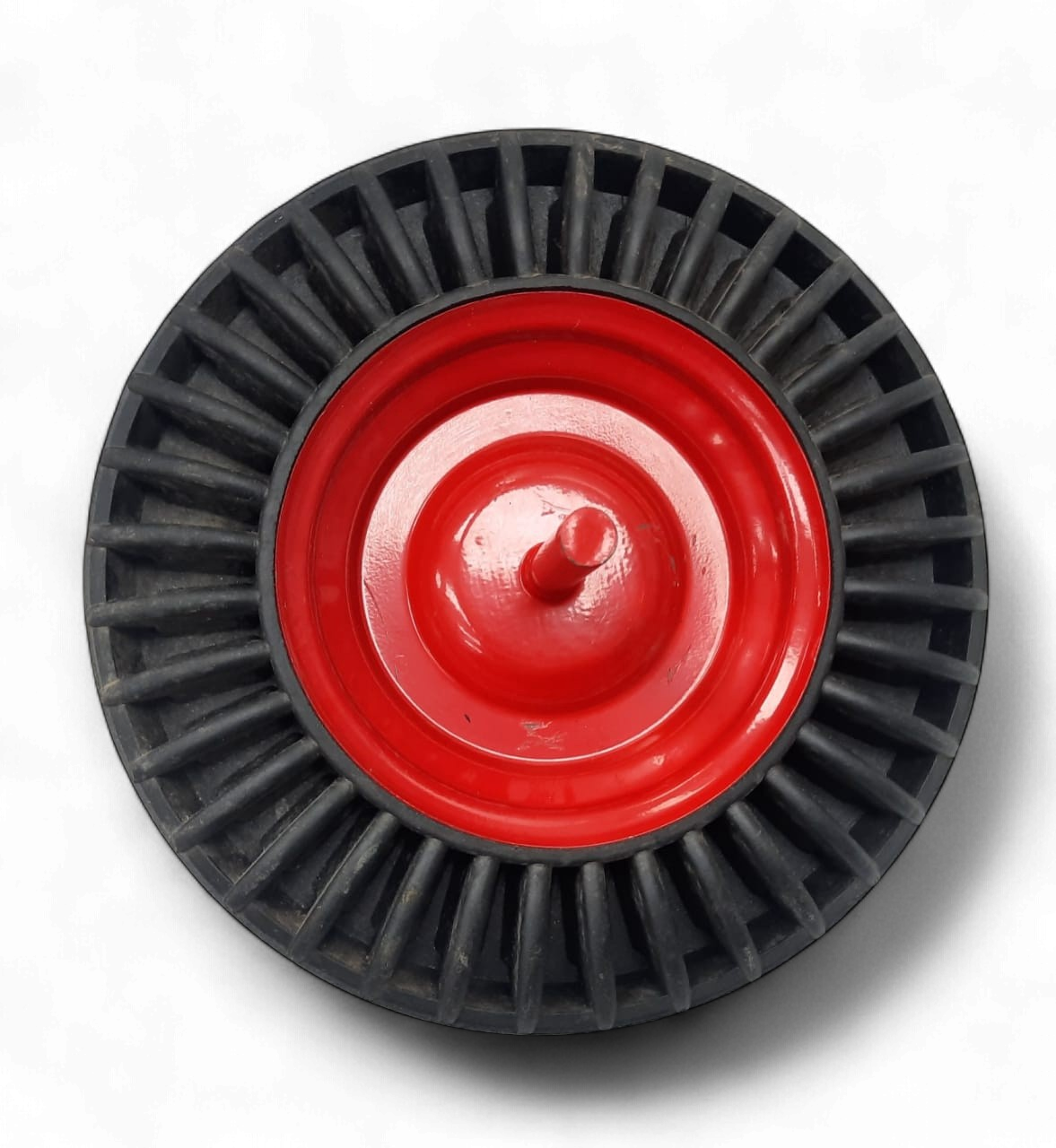 Wheel Barrow Wheel Grip Hard Red Rim