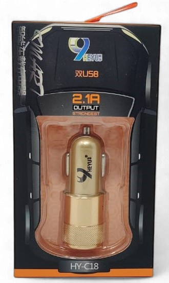 HEYU Car Charger HY-C18 2.1A USB
