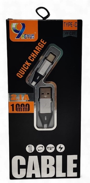 HEYU Cable USB HY-C66 2.1A TYPE-C 1000MM
