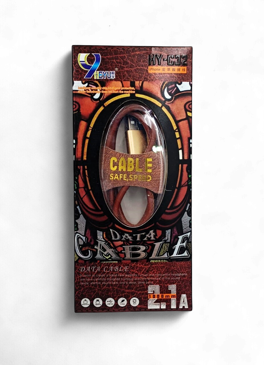 HEYU Cable USB HY-C32 2.1A 1000MM Lighting Iphone