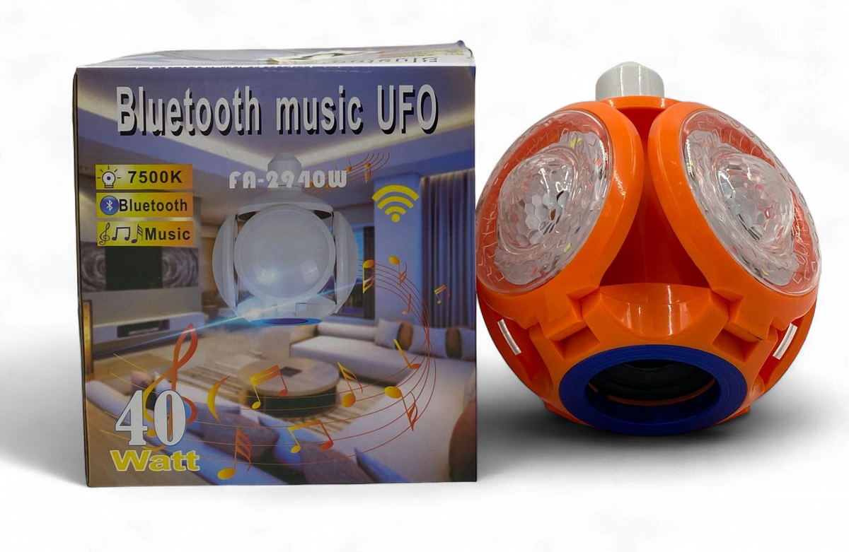 Bulb LED 40W FA-2940R Bluetooth Music Ufo Music