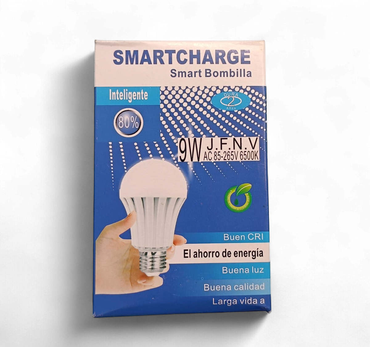 Bulb LED 9W 110/220V Rechargeable Smart
