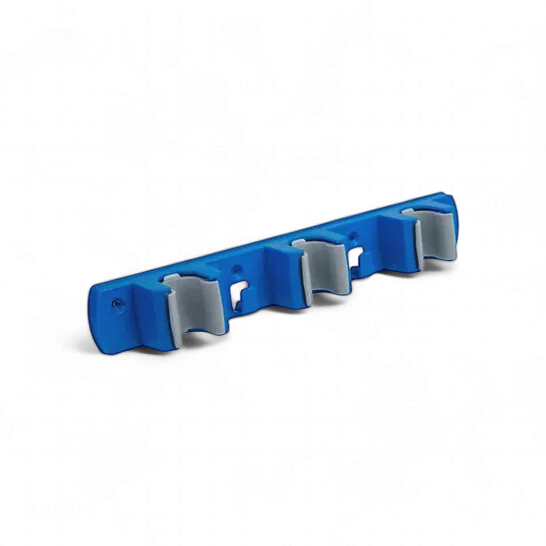 KLEANER Mop and Broom Holder K19001 3 Holdersand 2 Hooks