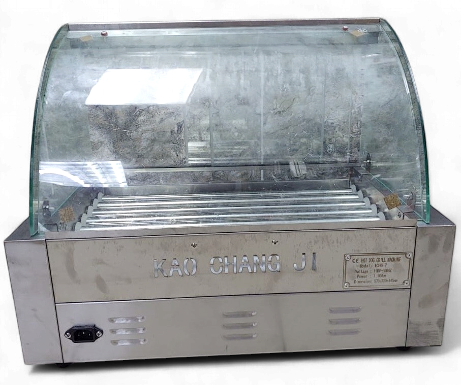 Hot Dog Grill Machine ICHG-7 110V 1.05KW 60HZ Food Warmer