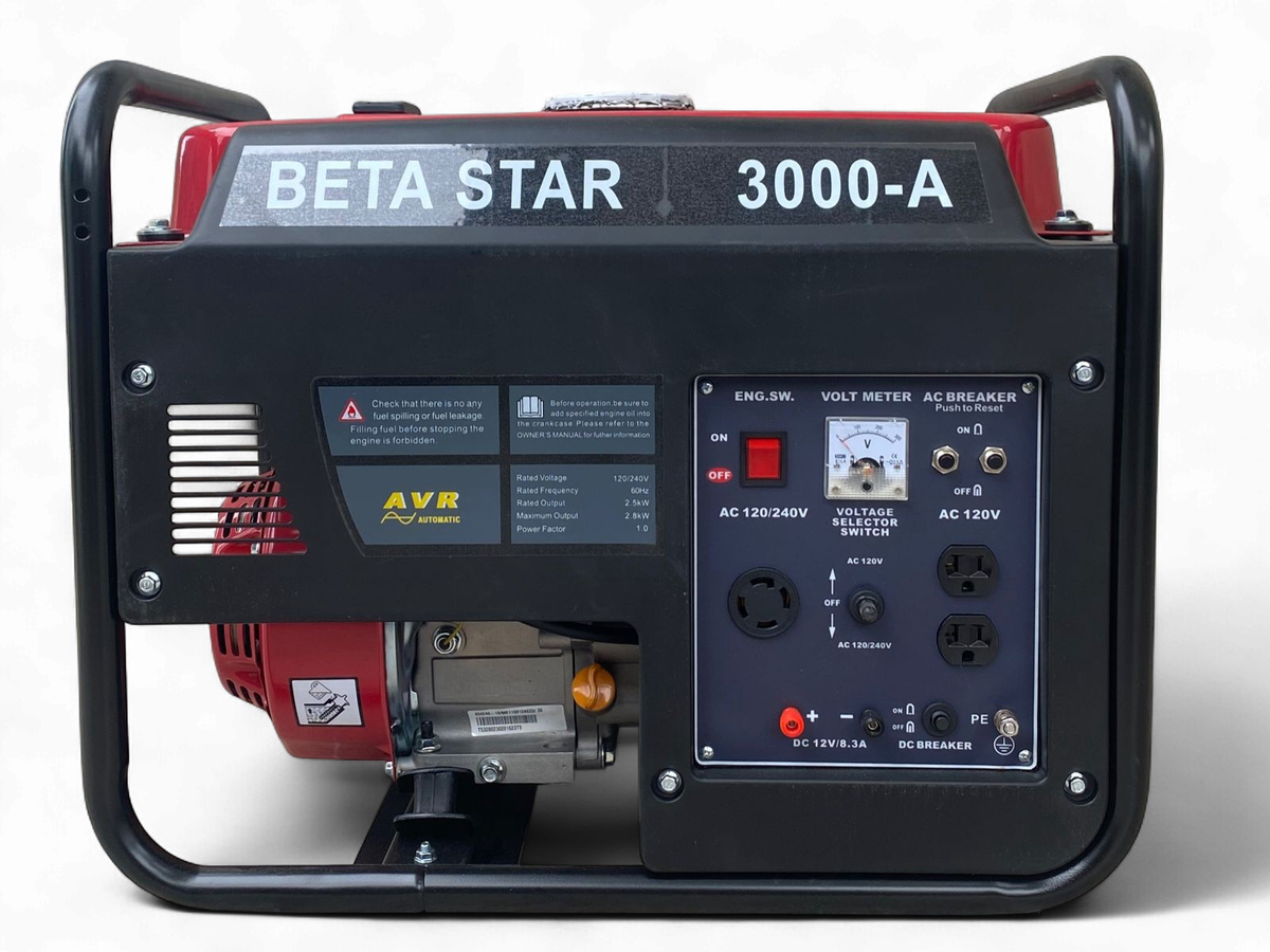 BETA STAR Generator 3000-A 2500W Pull