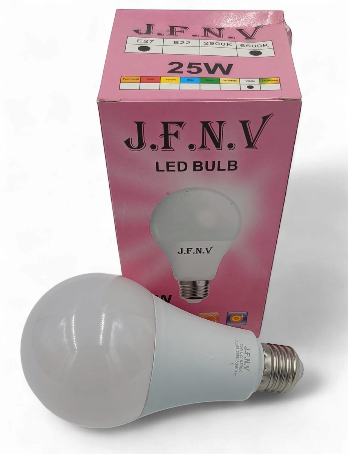 JFNV Bulb LED J.f.n.v 25W 6500K 85-265V E27