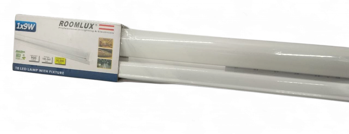 ROOMLUX Lamp Complete 2FT LED 9W B26710 T8