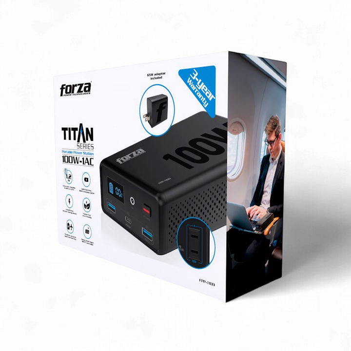 FORZA Portable Backup Battery FPP-T100 100W Titan
