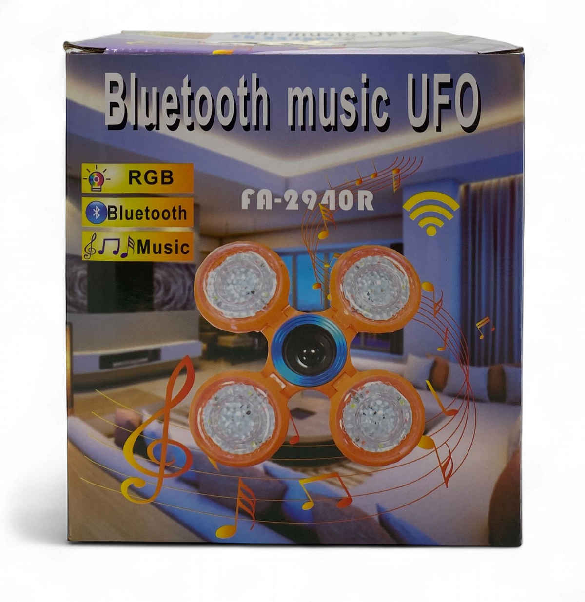 Bulb LED 40W FA-2940R Bluetooth Music Ufo Music