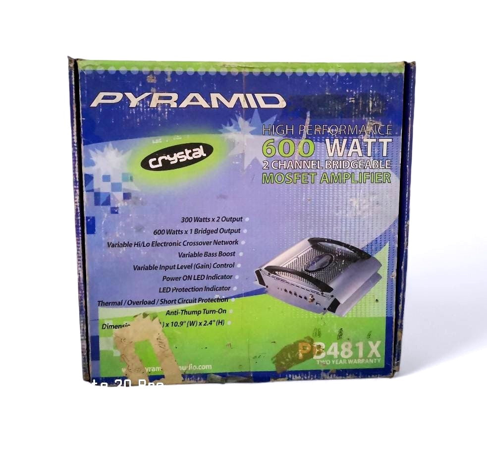 PYRAMID Amp. Car Pb 481X 600W @