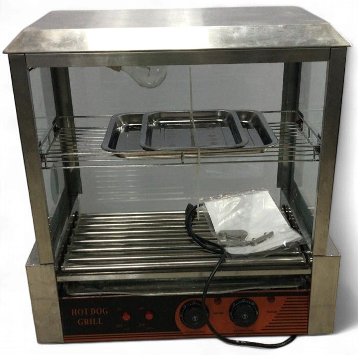 Hot Dog Grill Machine ICHG-7B IR-HG7B 110V 1.05KW 60HZ Food Warmer