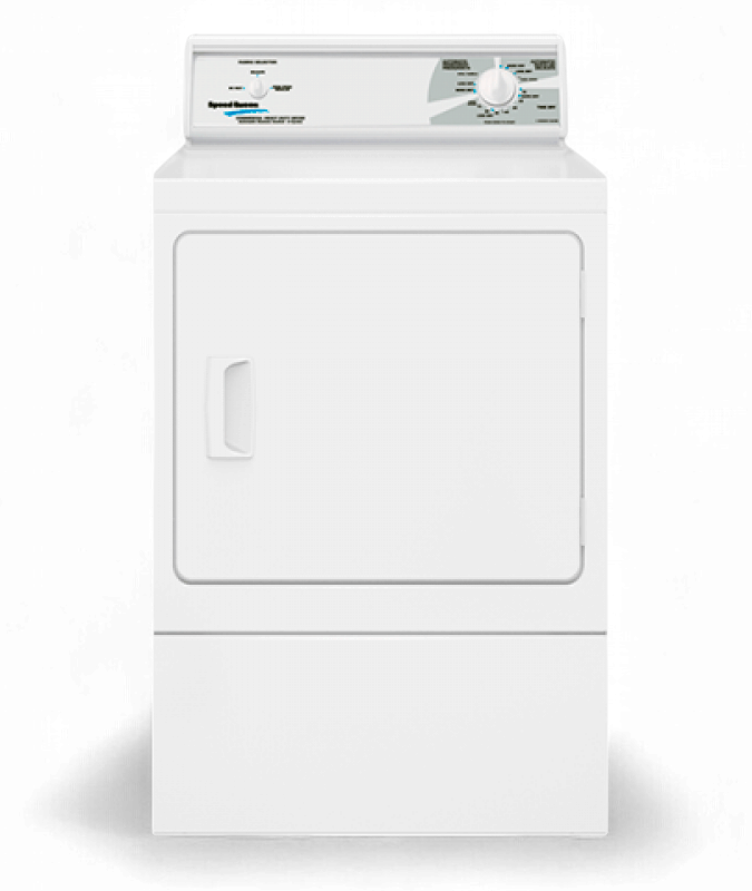 SPEED QUEEN Dryer LDG30RGS113TW01 Commercial Front Load Gas 27" 7.0CF
