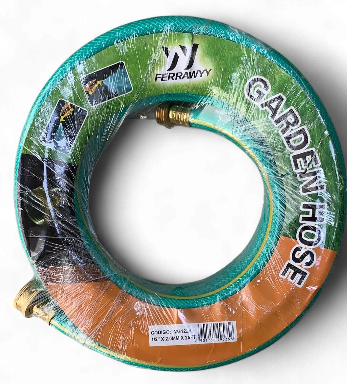 FERRAWY Hose Garden 1/2" X 25FT MG1225