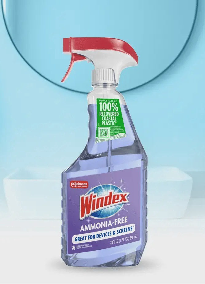 SC JOHNSON Windex AMMONIA-FREE Glass Cleaner 680ML