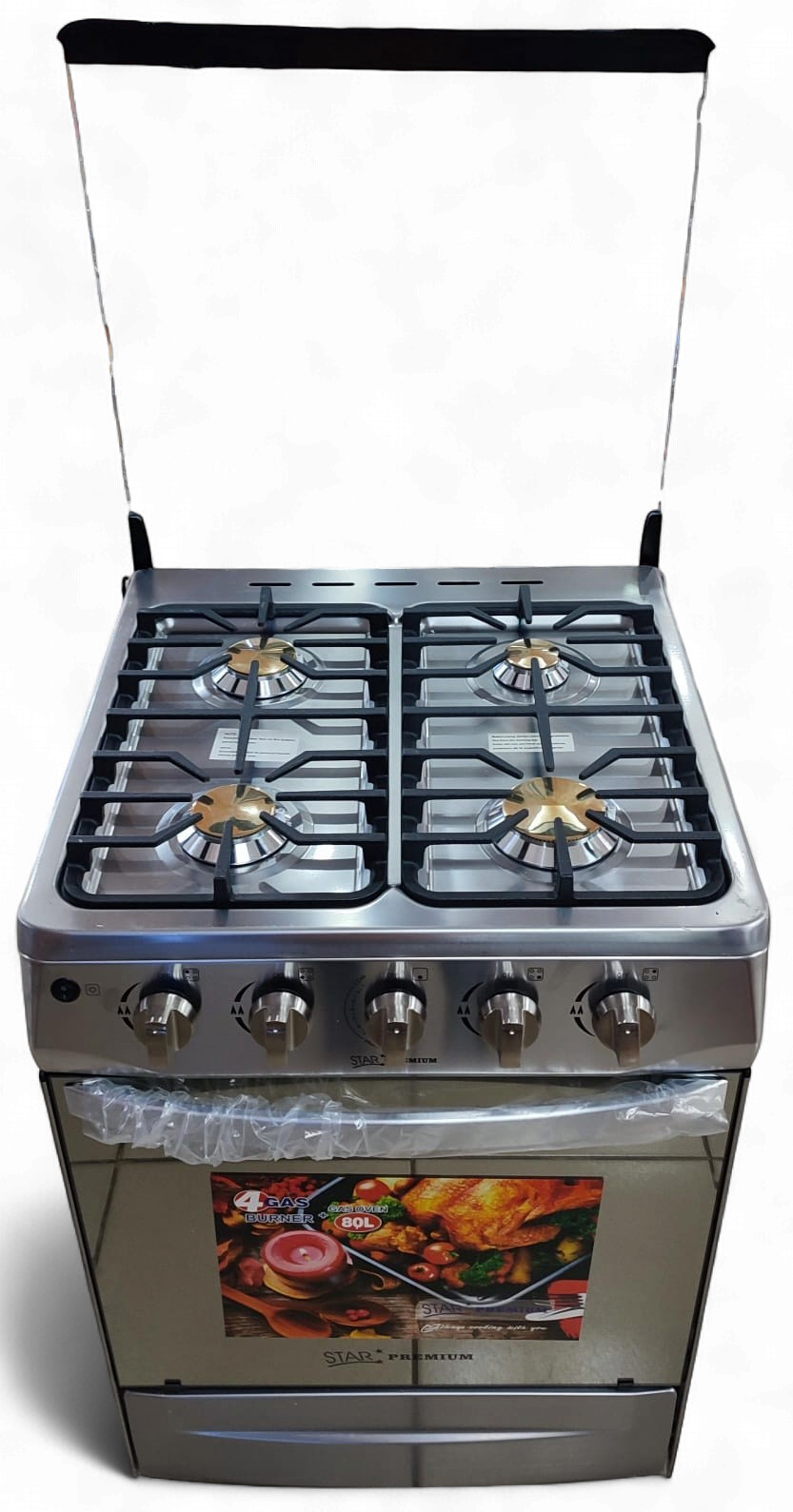 STAR Stove 4 Burner 24" SKG-24SS Stainless Steel