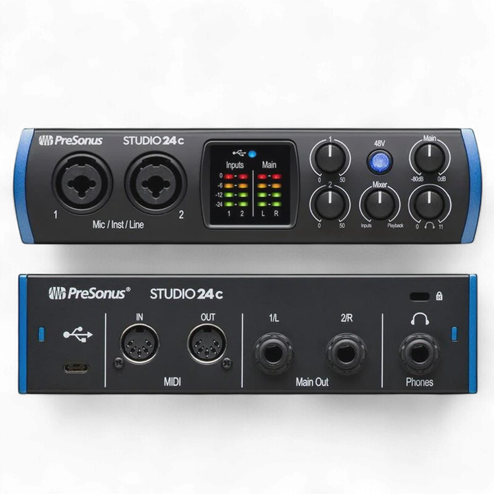 PRESONUS Audio Interface Studio 24C USB-C