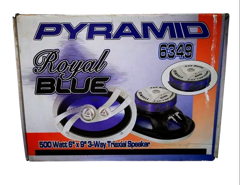 PYRAMID Speaker Car 6349 6" X 9" 500W