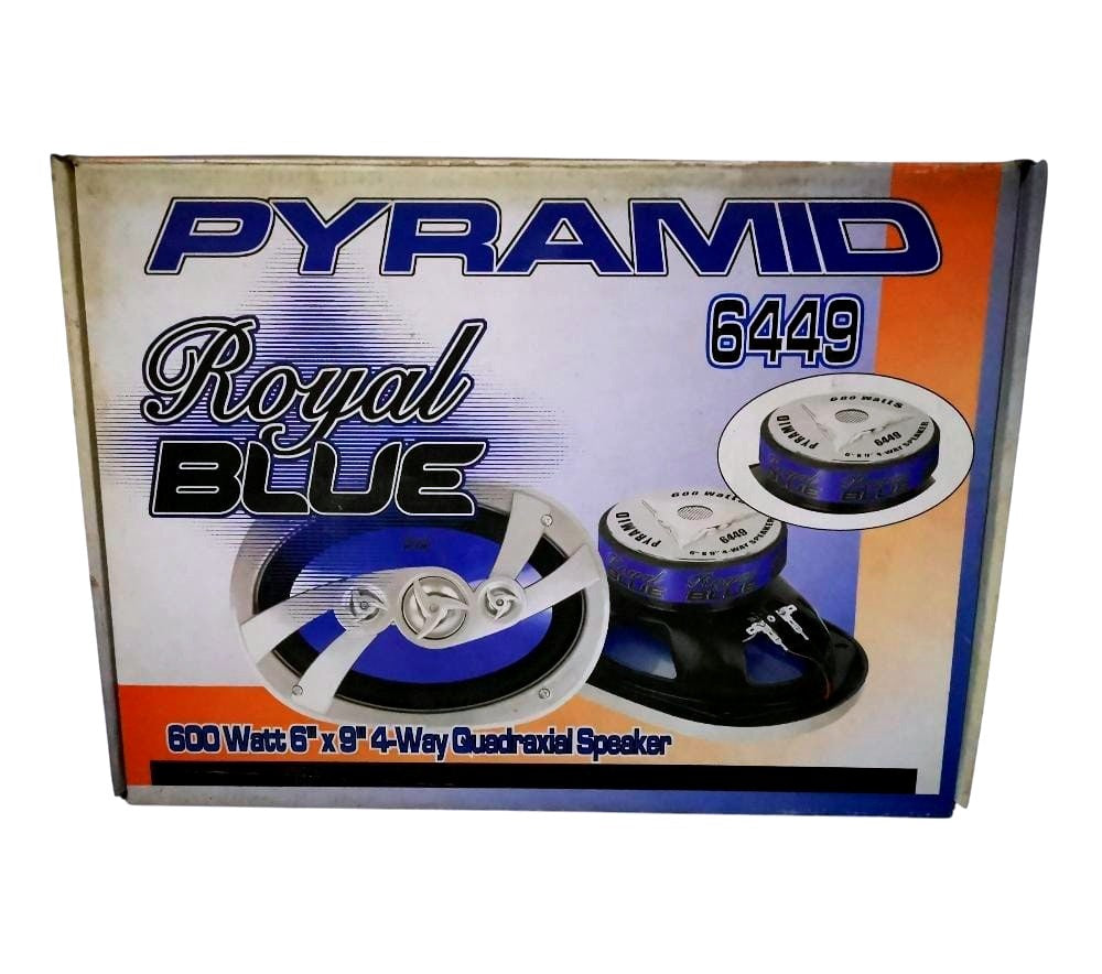 PYRAMID Speaker Car 6449 6" X 9" 600W