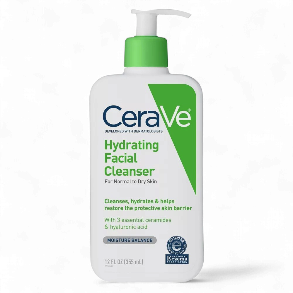 CERAVE Hydrating Facial Cleanser 355 ML 12OZ