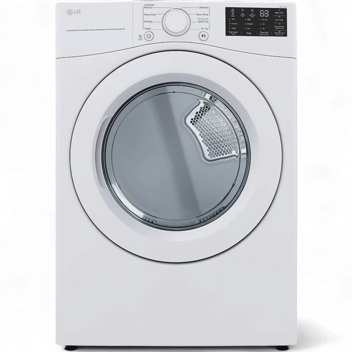 LG Dryer DLE3470W Electric White