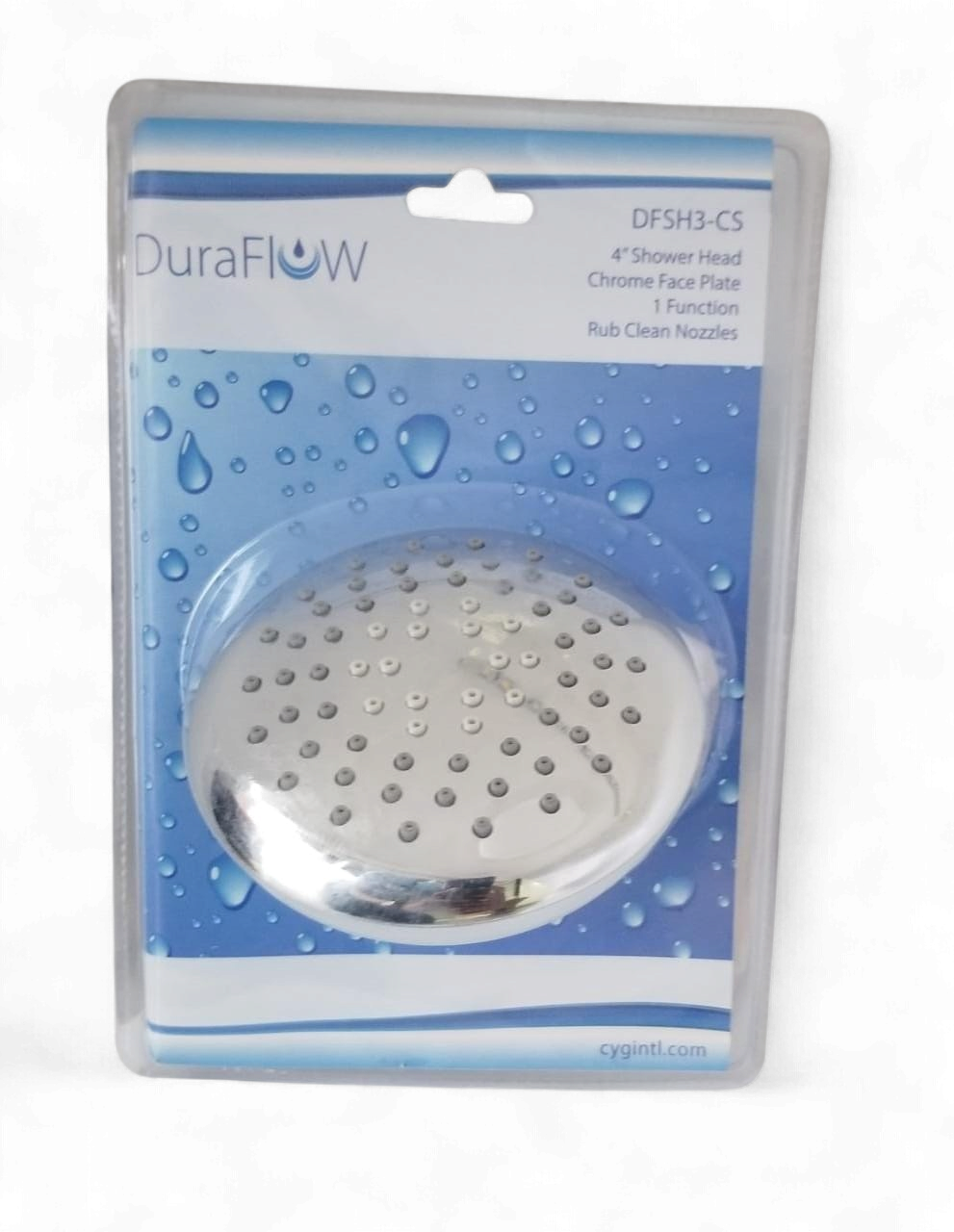DURAFLOW Shower Head 4" DFSH3-CS 1 Function