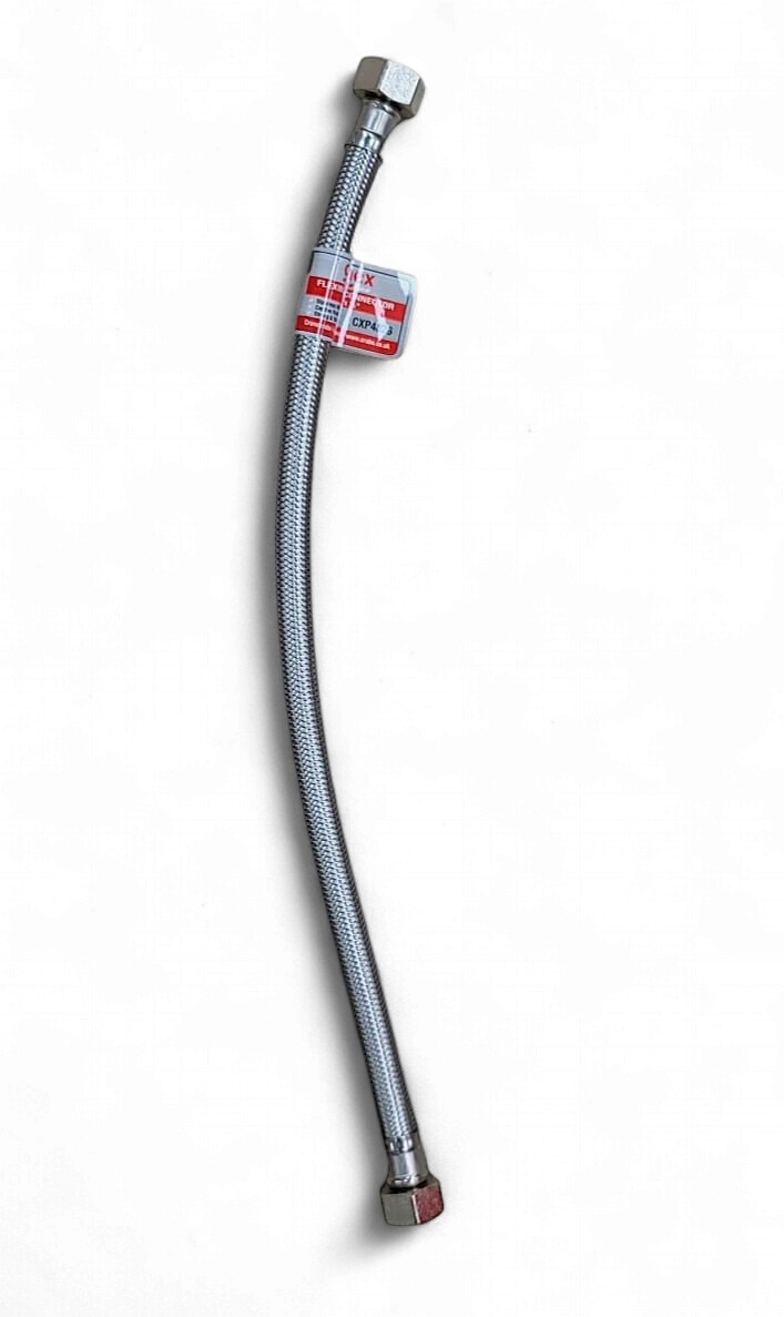 CRONEX Flex Hose 1/2"X1/2"X 12" Metal CXP4825