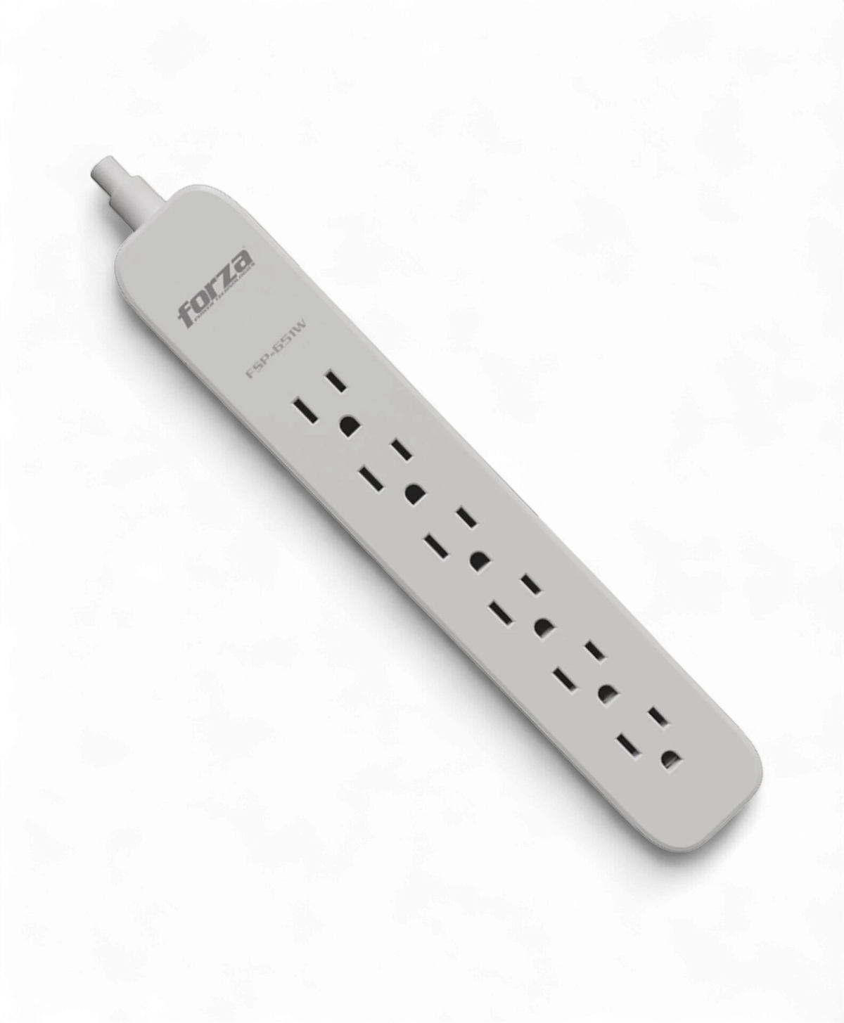 FORZA Power Strip Surge Protector FSP-651W 1625W 110V/220V 6 Outlets