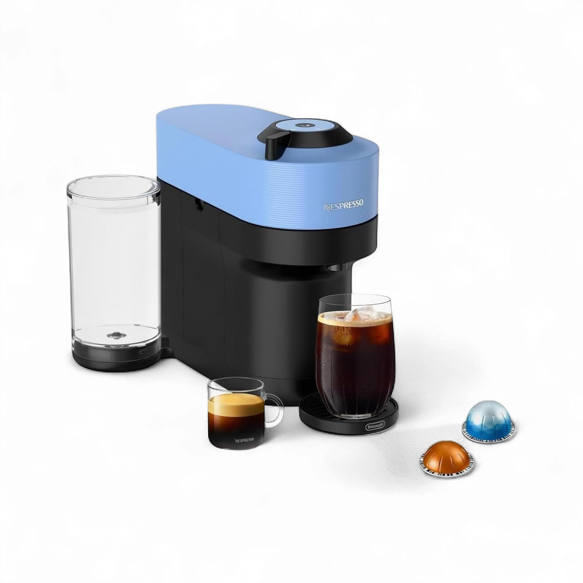 NESPRESSO BREVILLE Coffee Maker Breville Nespresso Vertuo Pop+ Pacific Blue