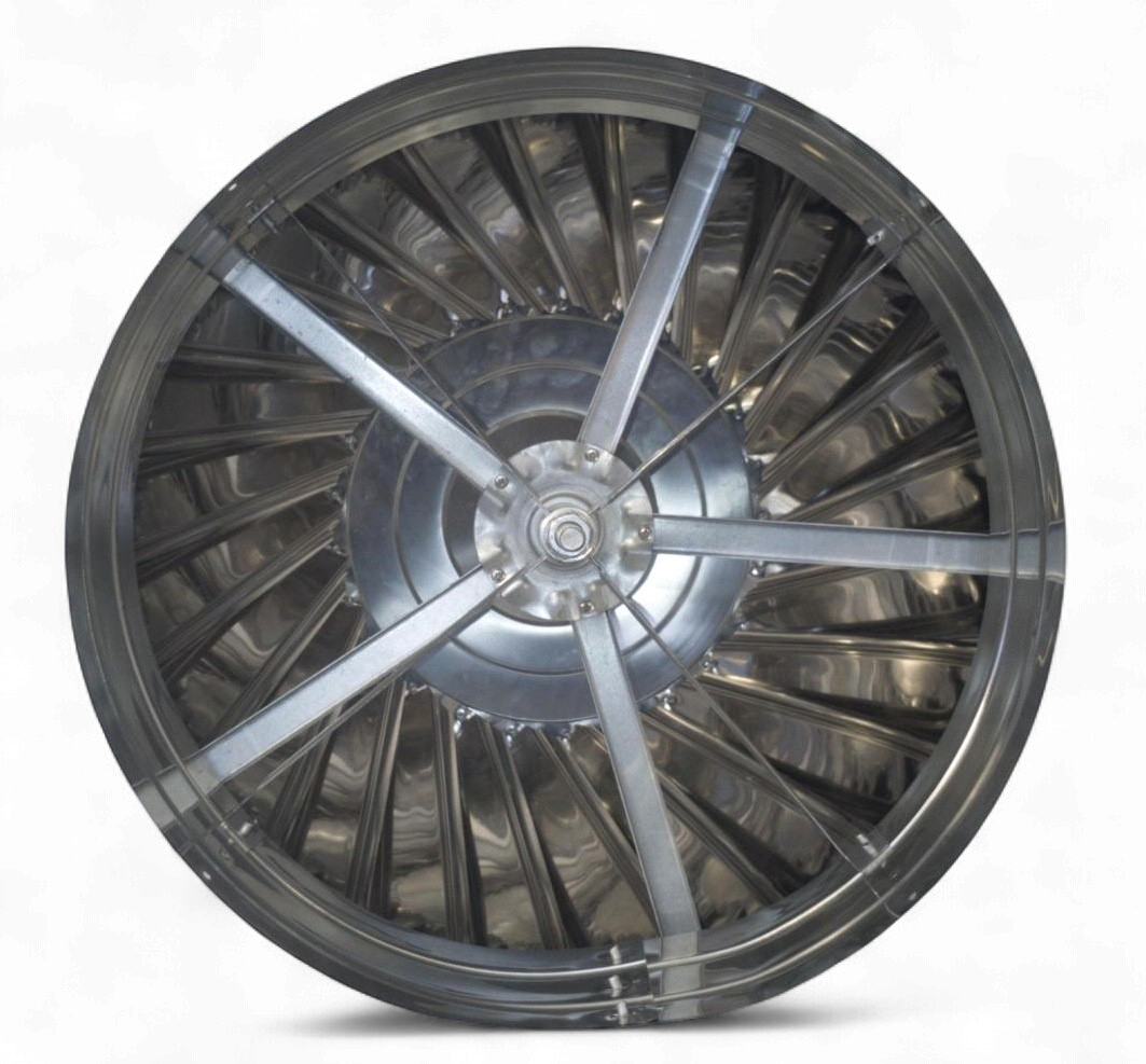 Fan 15" Roof Extractor Stainless Steel Wind