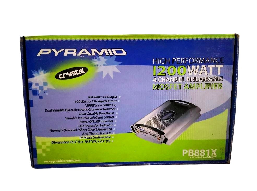 PYRAMID Amplifier Car PB881X 1200W