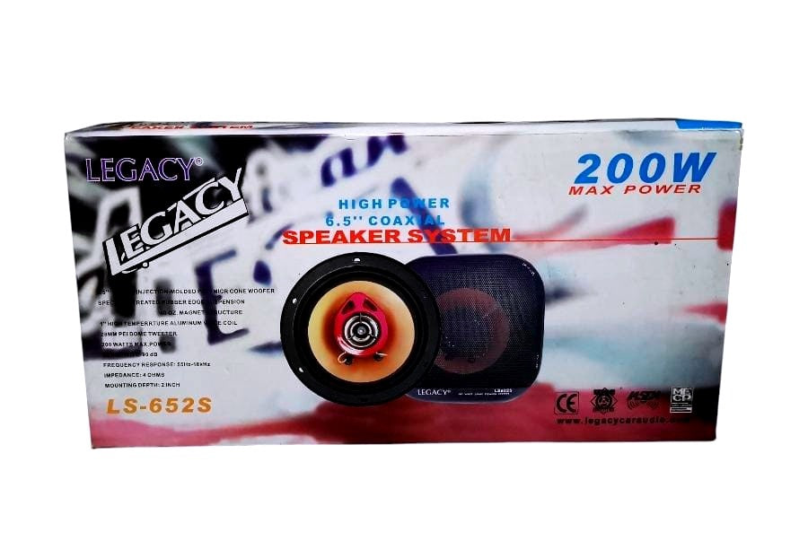 LEGACY Speaker Car LS-652S 6.5" 200W
