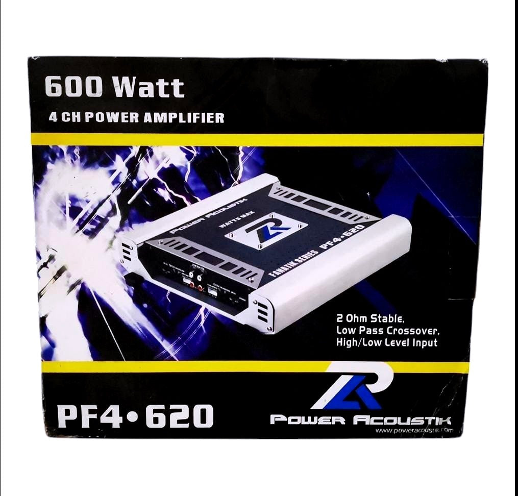 POWER ACOUSTIK Ampilifer Car PF4-620D