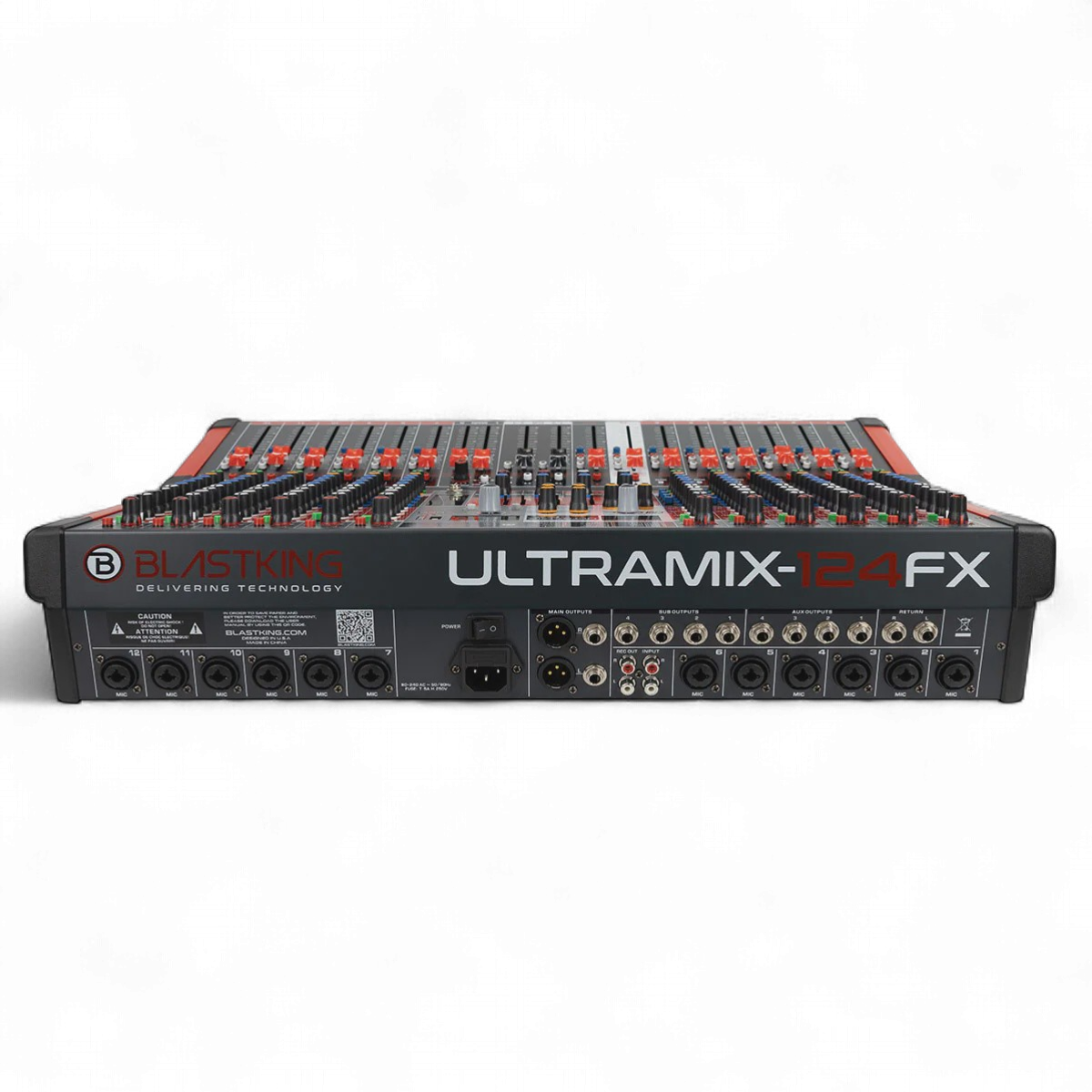 BLASTKING Mixer ULTRAMIX-124FX 12CHANNEL with Digital Fx