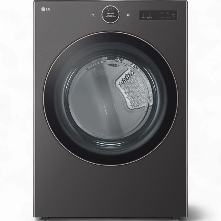 LG Dryer DLGX6501B Gas Smart WIFI Steam English Panel