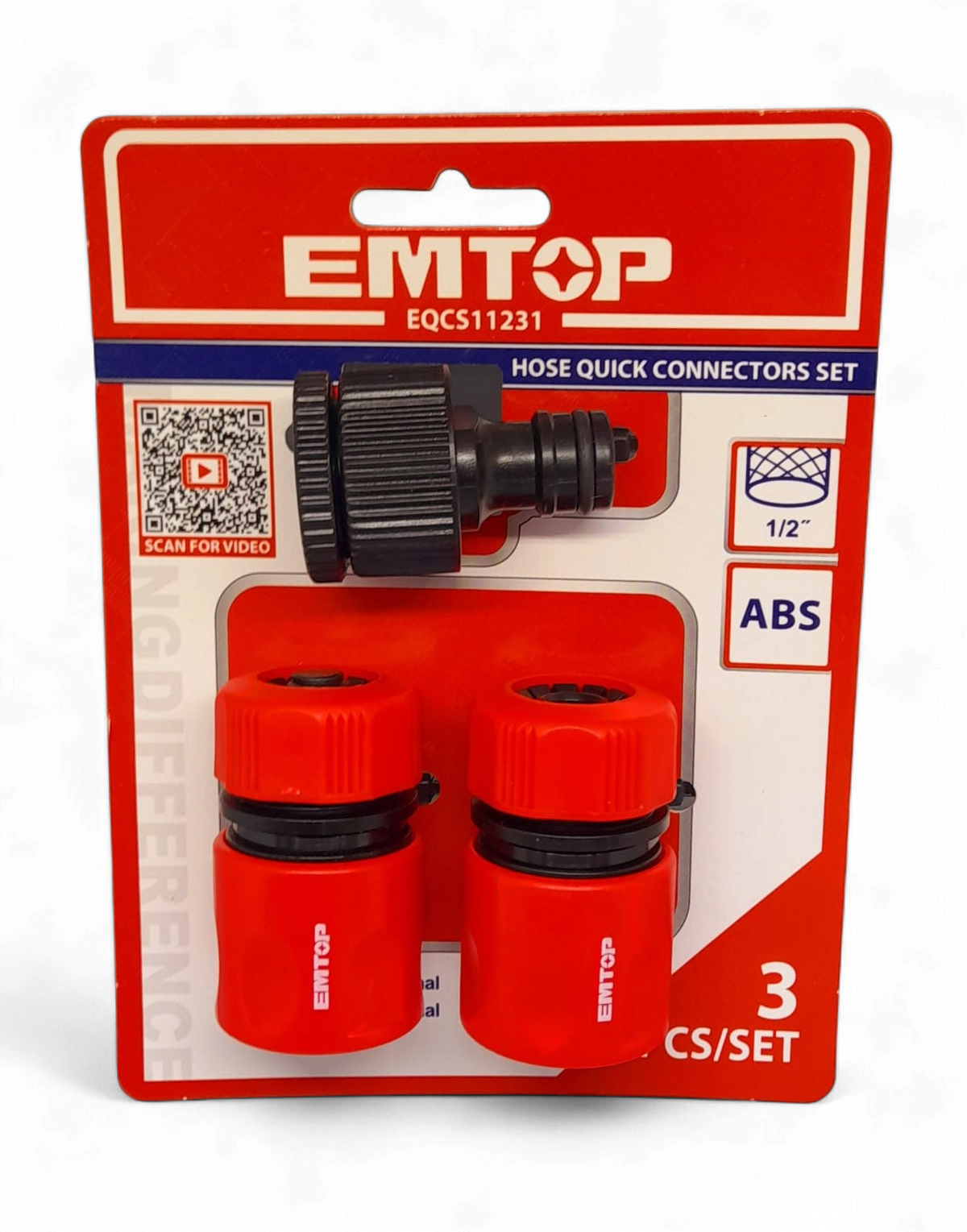 EMTOP Hose Quick Connectors Set 3PCS