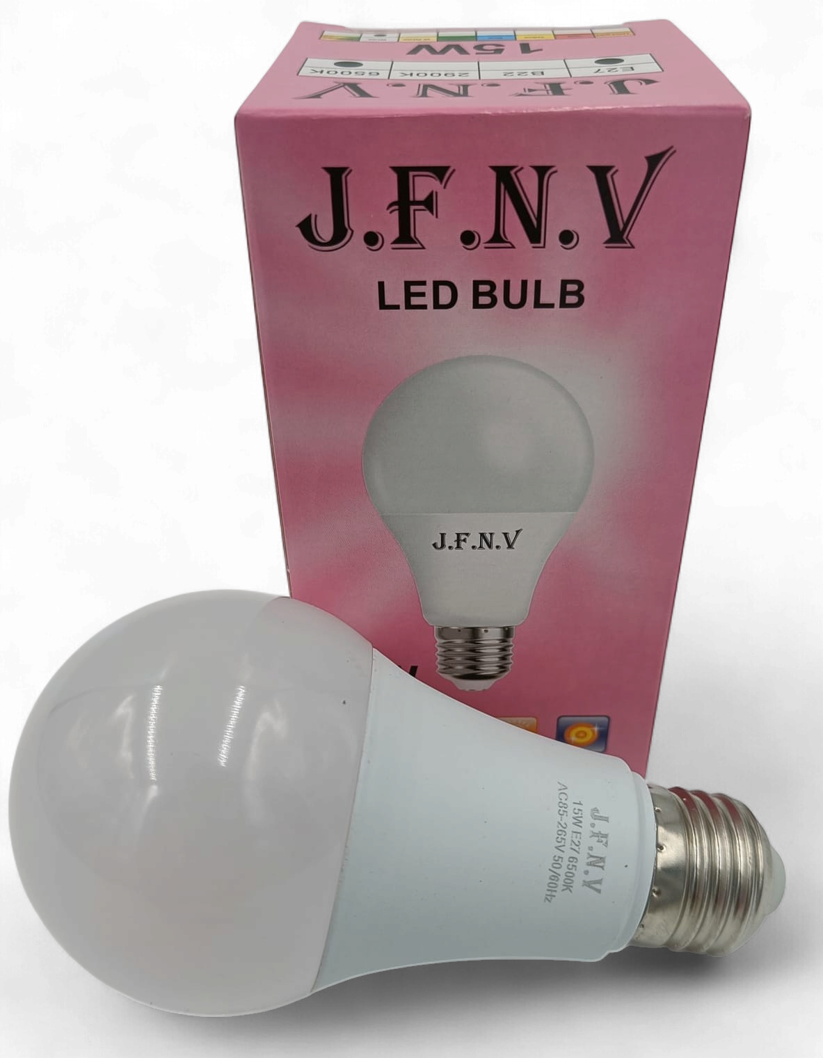 JFNV Bulb LED J.f.n.v 15W 6500K 85-265V E27