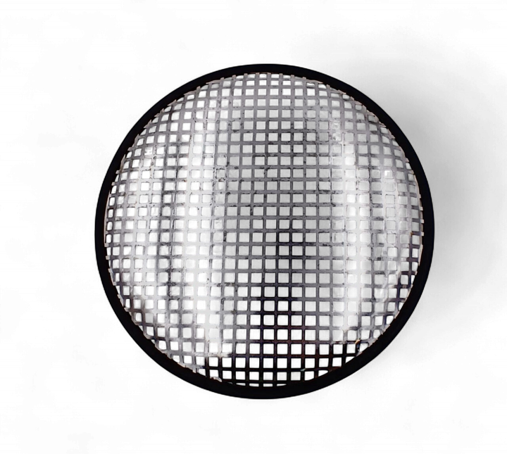 BLASTKING Speaker Grill 12" Chrome I42-BGCP12 Square