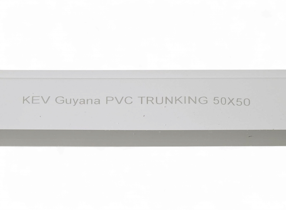 KEV Trunking 50MM X 50MM PVC 9.5FT