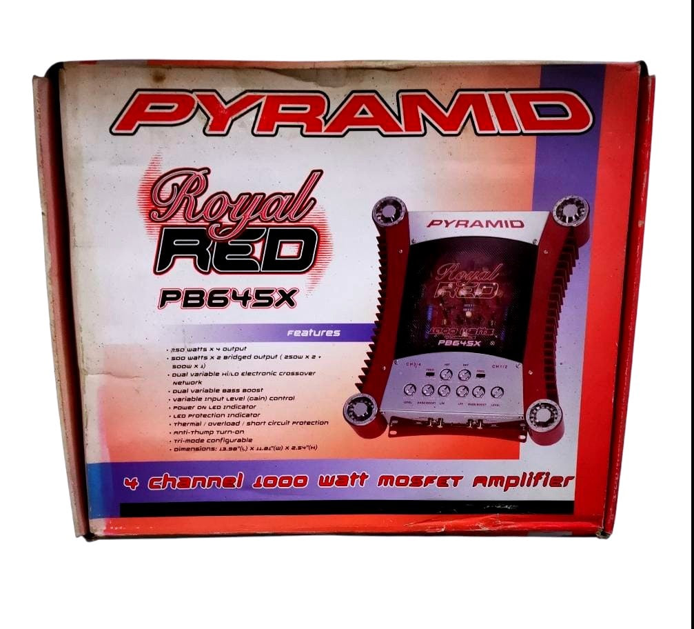 PYRAMID Amp. Car Pb 645X 1000W @