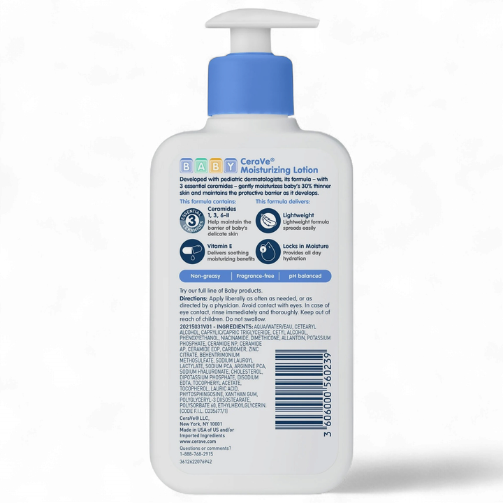 CERAVE Baby Moisturizing Lotion 8FL OZ 237ML