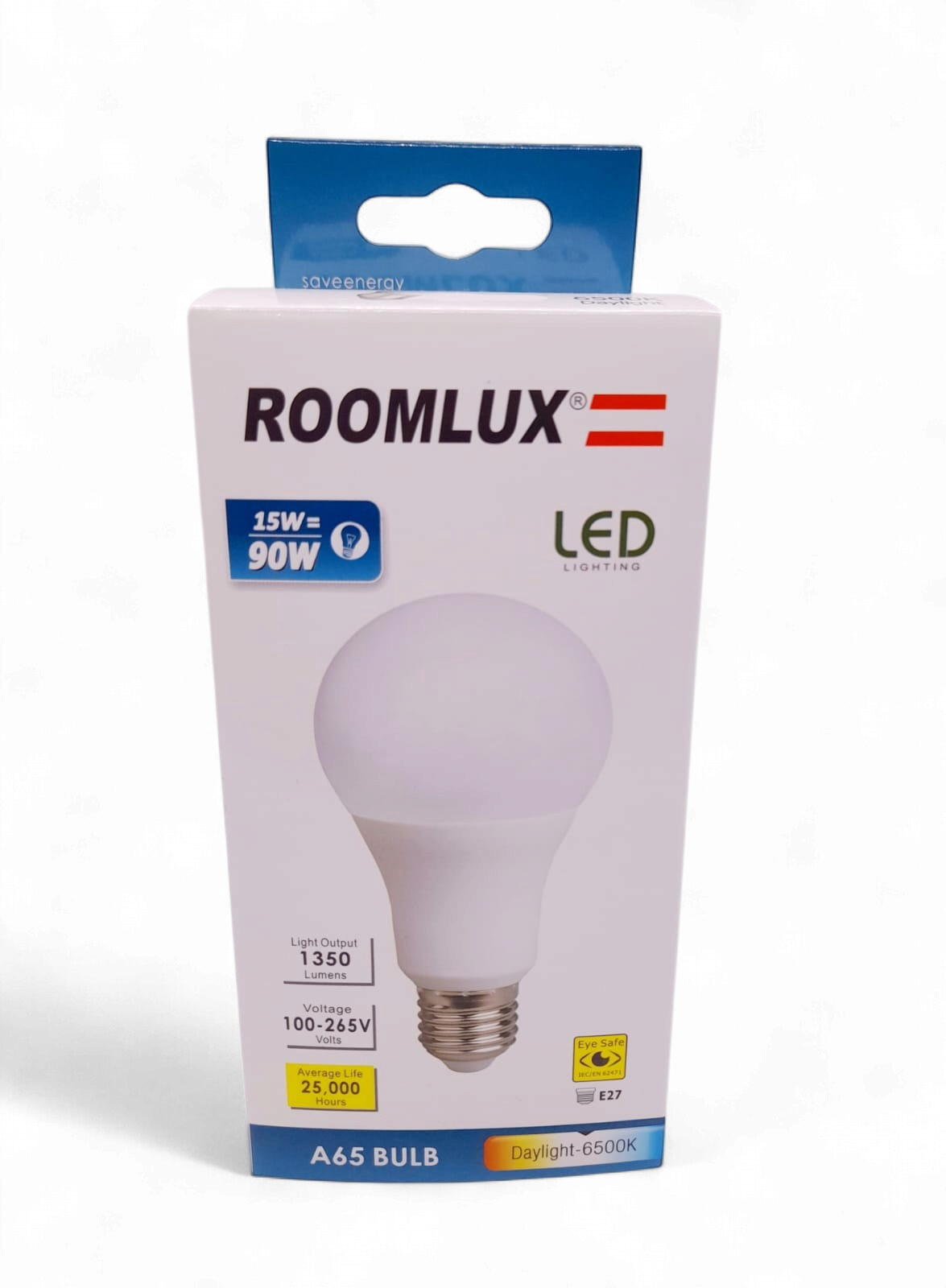 ROOMLUX Bulb LED 15W B15580 E27 6500K 100-265V