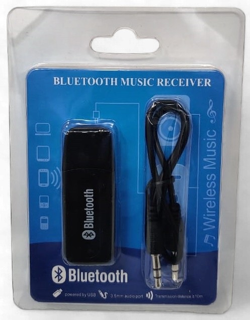 Adapter USB Bluetooth BT-163 H-163 Music BT-RECEIVER 3.5MM Audio Port