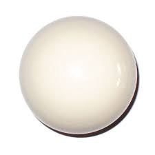 Pool Ball White Regular Size 2 1/4" Billiards