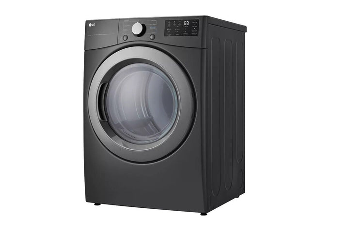 LG Dryer DLE3470M Electric Middle Black 7.4CF