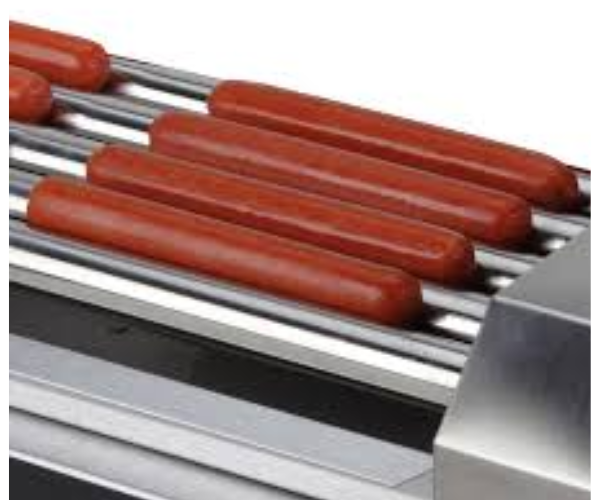 Hot Dog Grill Machine ICHG-5 110V 0.75KW 60HZ 5 Tube Food Warmer